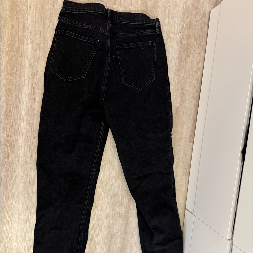 Abercombie Curve Love Ultra High Rise Ankle Straight Jean - Picture 4 of 4